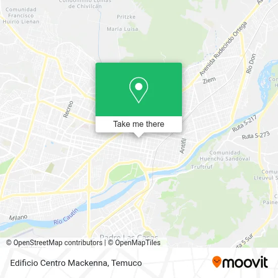 Edificio Centro Mackenna map