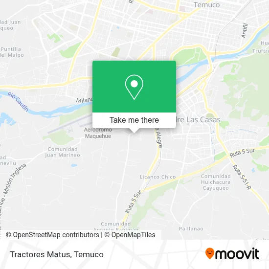 Tractores Matus map