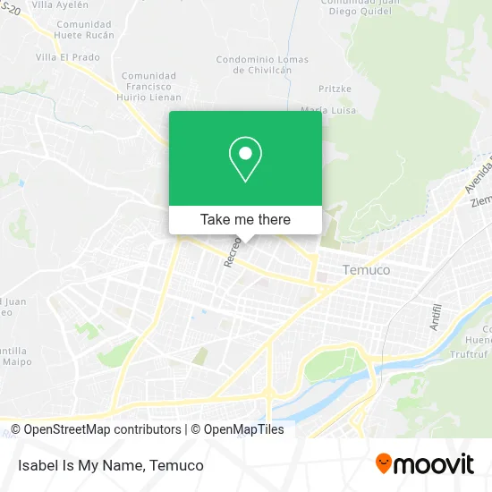 Isabel Is My Name map