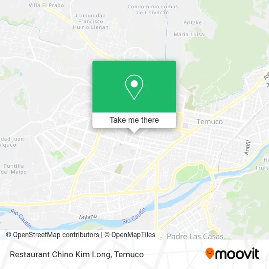 Restaurant Chino Kim Long map
