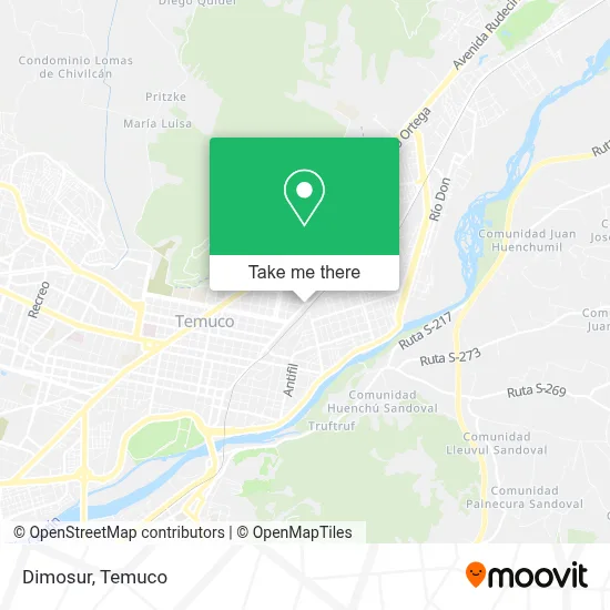 Dimosur map