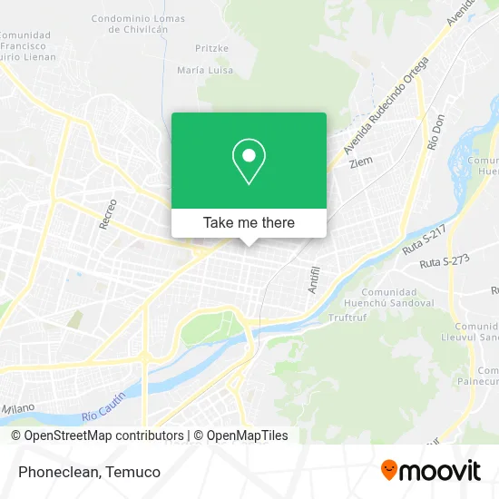 Phoneclean map