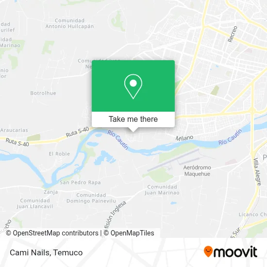 Cami Nails map