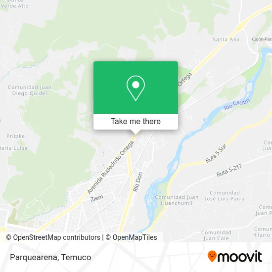 Parquearena map