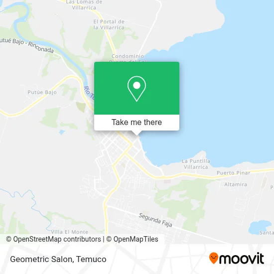 Geometric Salon map