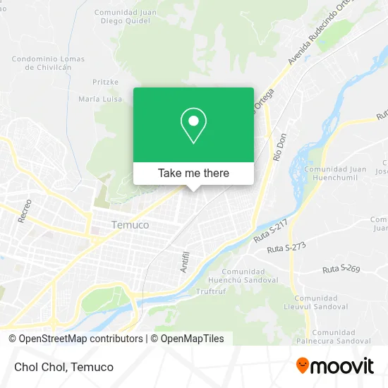 Chol Chol map