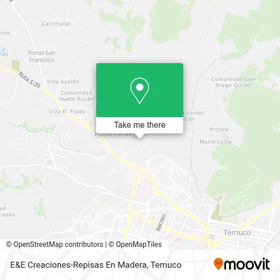E&E Creaciones-Repisas En Madera map