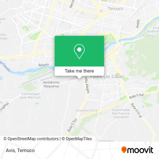 Avis map