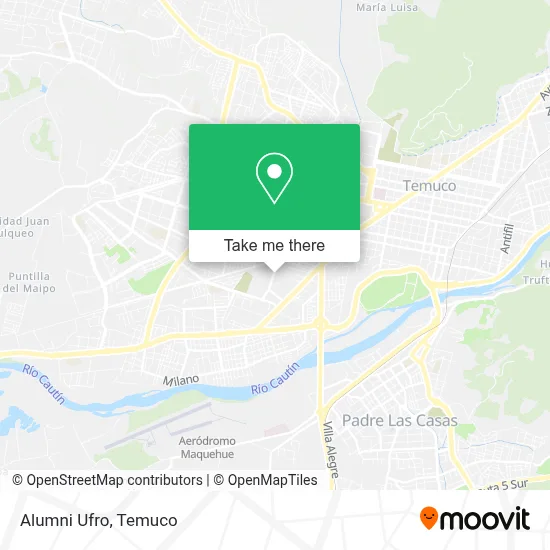 Alumni Ufro map