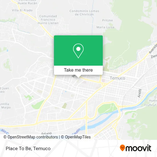 Place To Be map