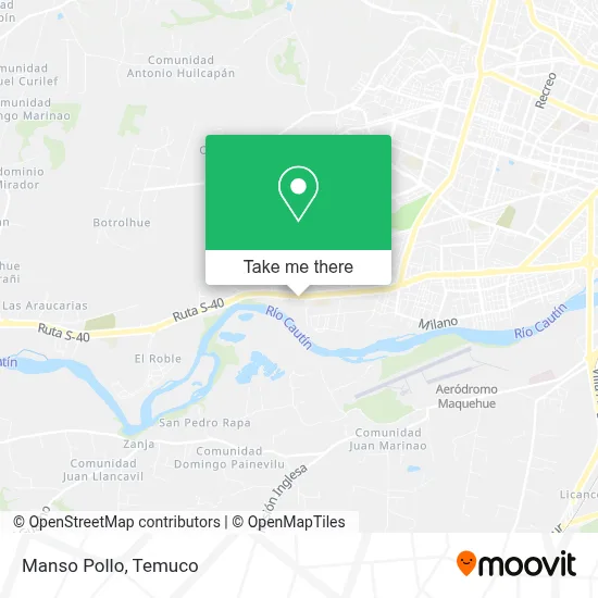 Manso Pollo map