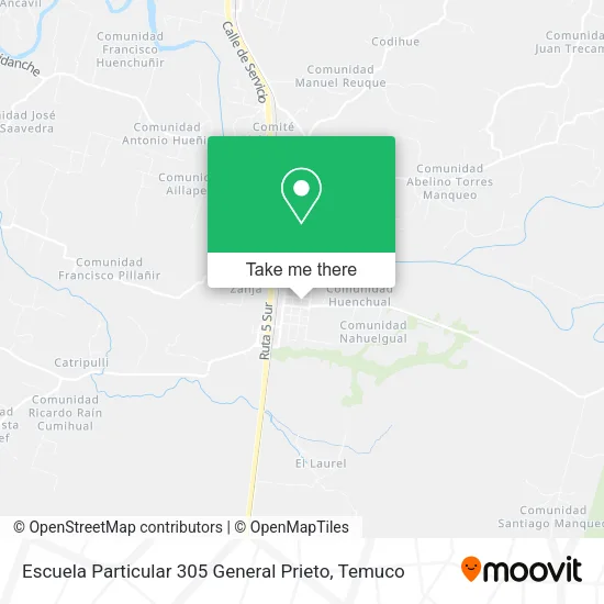 Escuela Particular 305 General Prieto map