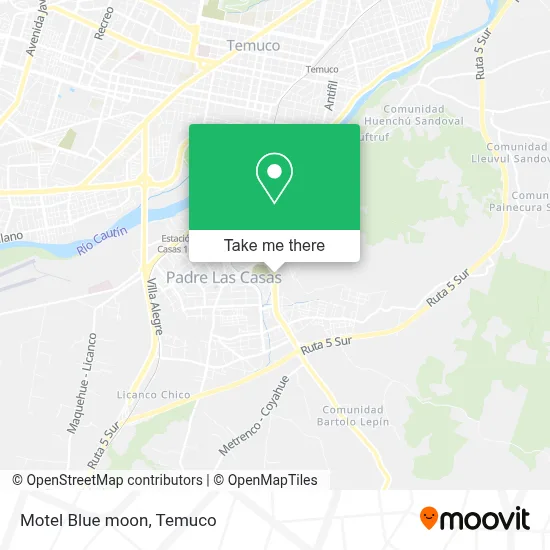 Motel Blue moon map