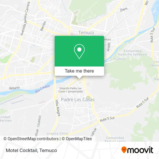 Motel Cocktail map