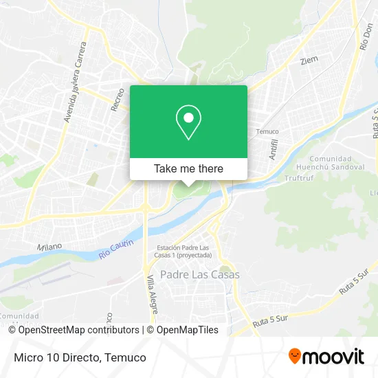 Micro 10 Directo map