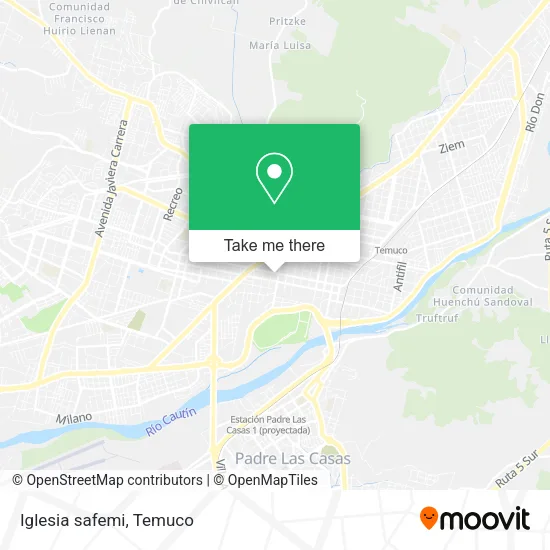 Iglesia safemi map