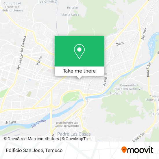 Mapa de Edificio San José