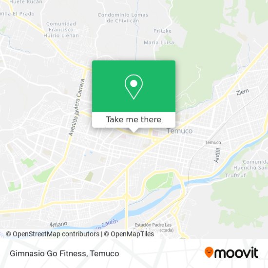 Gimnasio Go Fitness map