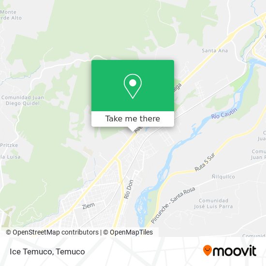 Ice Temuco map