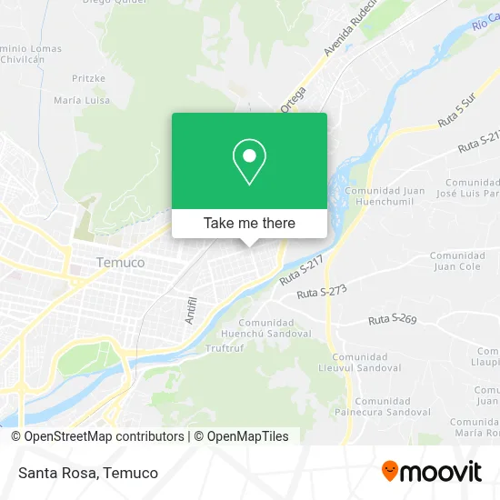 Santa Rosa map