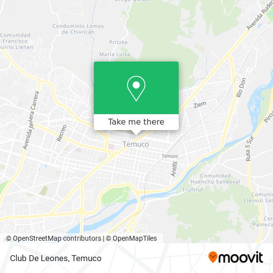 Mapa de Club De Leones