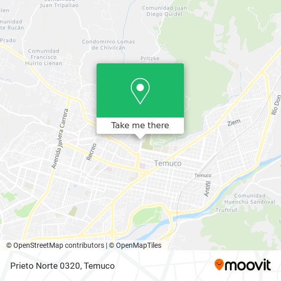 Mapa de Prieto Norte 0320