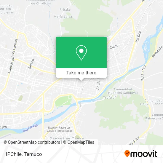 IPChile map