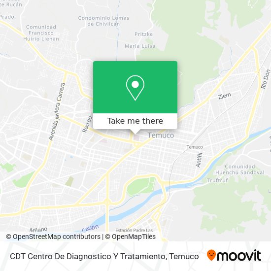 CDT Centro De Diagnostico Y Tratamiento map