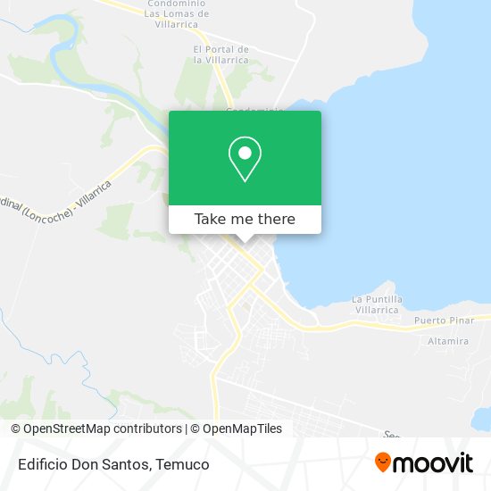 Mapa de Edificio Don Santos