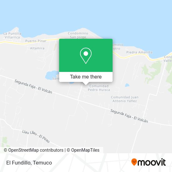 Mapa de El Fundillo