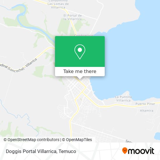 Doggis Portal Villarrica map