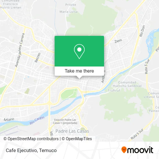 Cafe Ejecutivo map