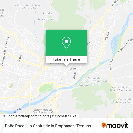 Doña Rosa - La Casita de la Empanada map