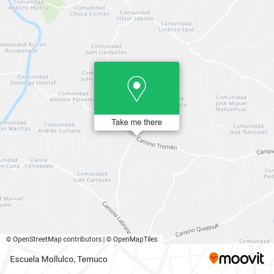 Escuela Mollulco map