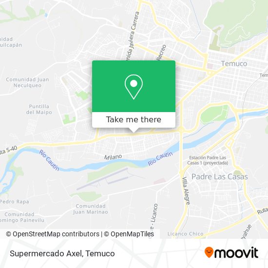 Mapa de Supermercado Axel