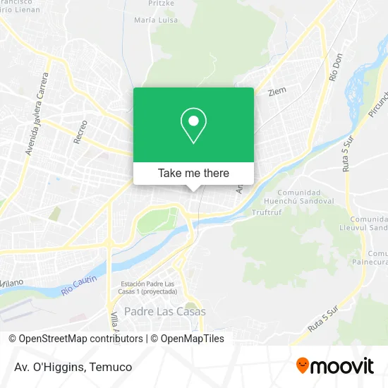 Mapa de Av. O'Higgins
