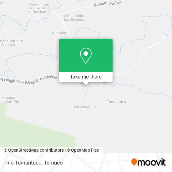 Mapa de Río Tumuntuco