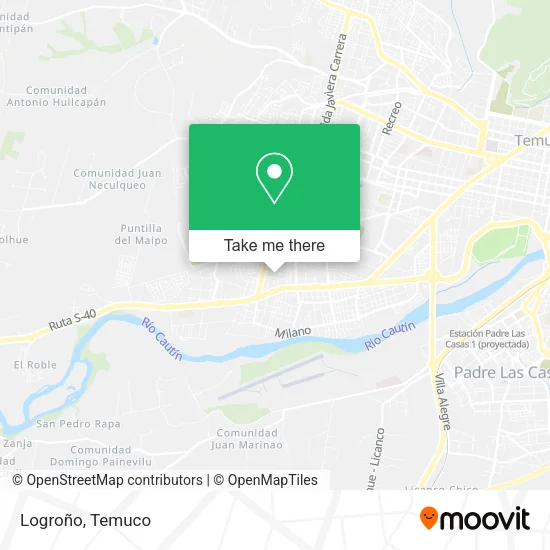 Logroño map