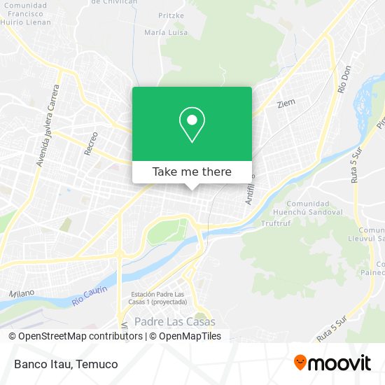 Banco Itau map