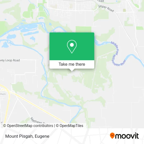 Mapa de Mount Pisgah