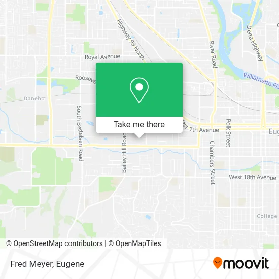 Fred Meyer map