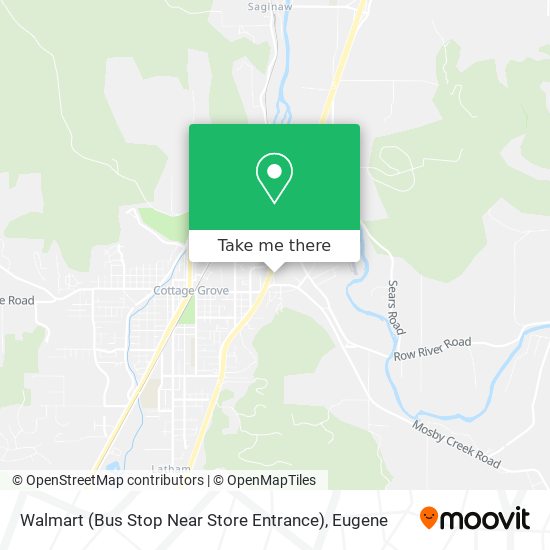 Mapa de Walmart (Bus Stop Near Store Entrance)