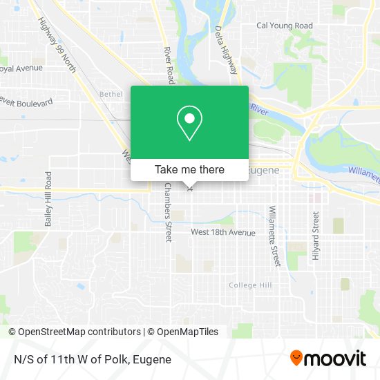 N/S of 11th W of Polk map