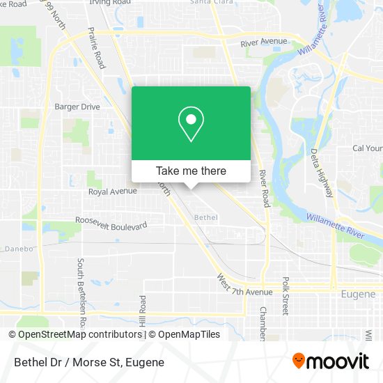 Bethel Dr / Morse St map