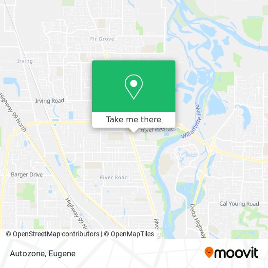 Autozone map