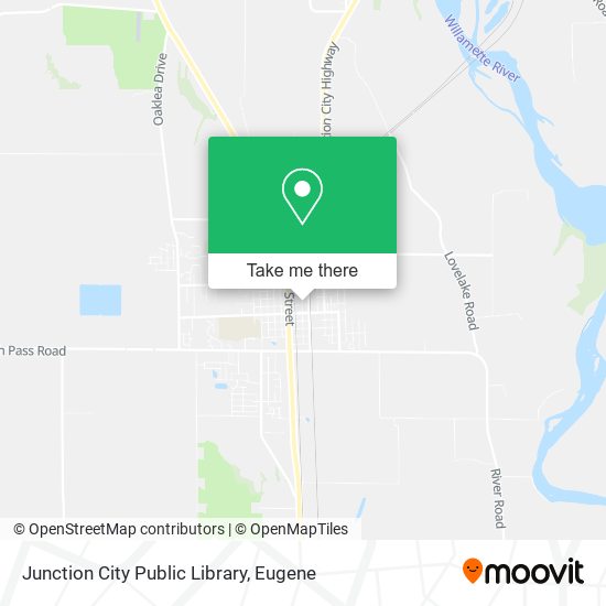 Junction City Public Library map