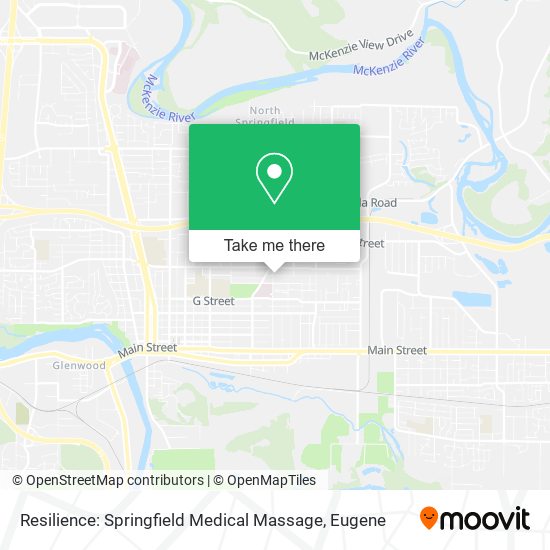 Mapa de Resilience: Springfield Medical Massage