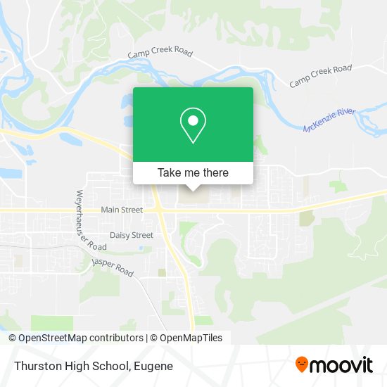 Mapa de Thurston High School