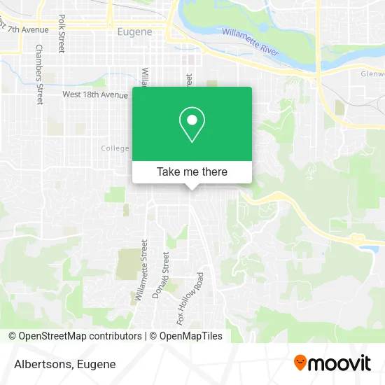 Mapa de Albertsons
