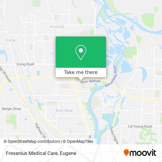 Fresenius Medical Care map